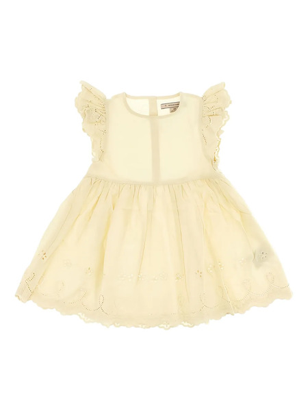  Konges Sløjd Posey Ruffled Dress - Neutrals 