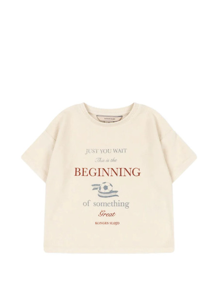  Konges Sløjd Printed T-shirt - Neutrals 