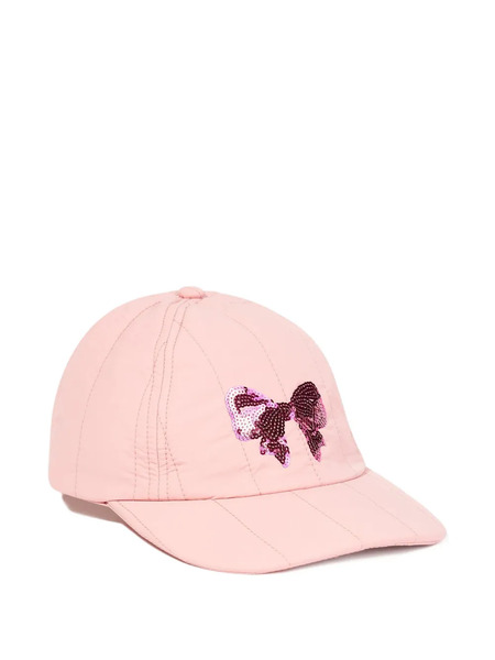  Konges Sløjd Quilted Bow Hat - Pink 