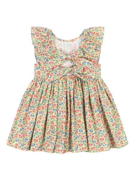  Konges Sløjd Ruffle-bow Dress - Yellow 