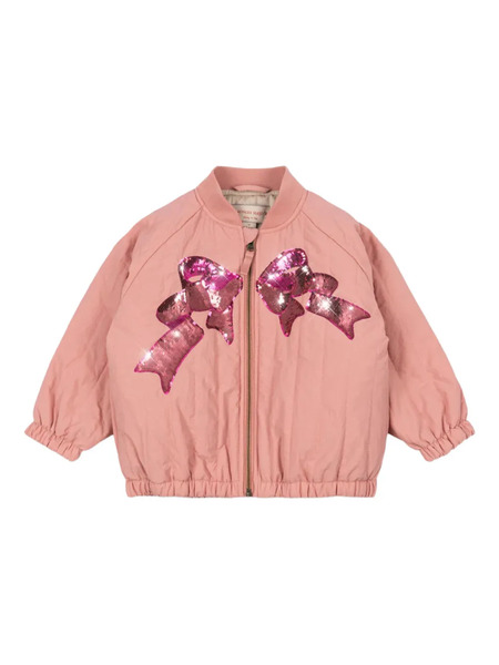  Konges Sløjd Sequin-bow Jacket - Pink 