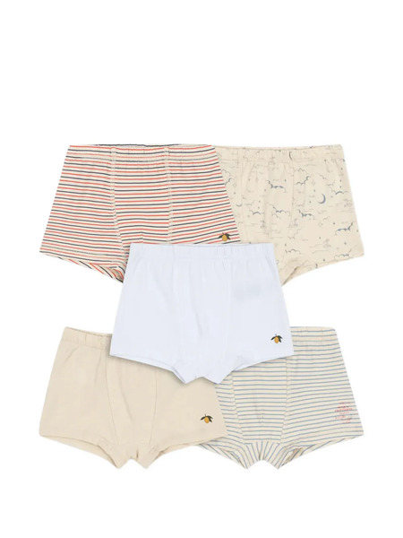  Konges Sløjd Striped Boxers (pack Of Five) - White 