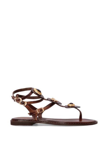  Kotris Sandals Alkyone Embellishment-buckle Sandals - Brown 
