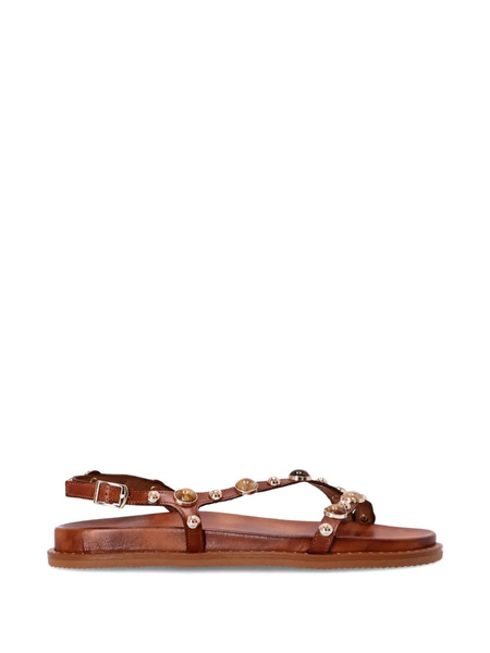  Kotris Sandals Stud-embellished Buckle Sandals - Brown 