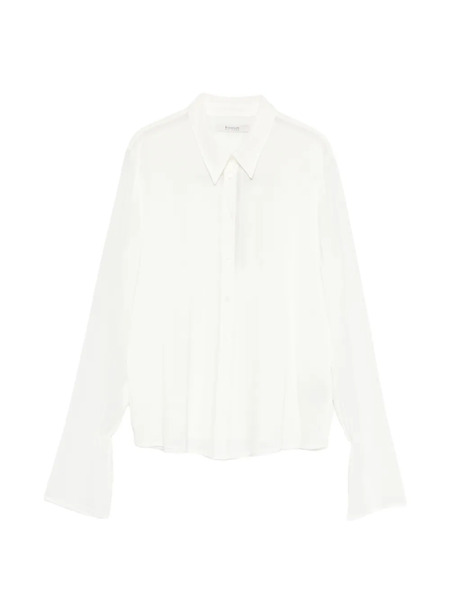  Kristensen Du Nord Flared-sleeve Shirt - White 