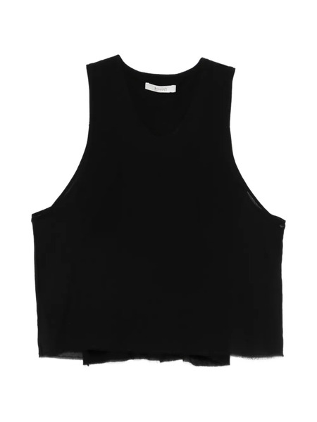  Kristensen Du Nord Raw-edge Top - Black 