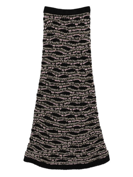  Kristina Ti Knit Maxi Skirt - Black 
