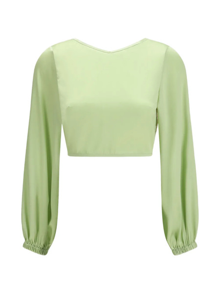  Kristina Ti Lace Tie Blouse - Green 