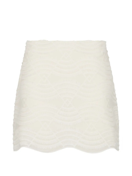  Kristina Ti Patterned Mini Skirt - Neutrals 