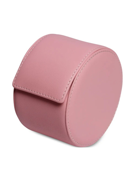  Kross Studio Chromatic Leather Cylindrical Watch Roll - Pink 