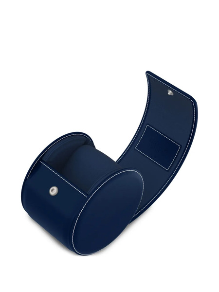  Kross Studio Leather Reinforced Watch Box - Blue 