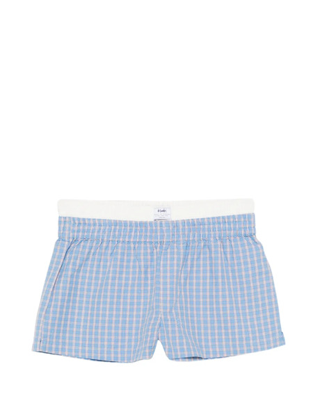  Ksubi Check Boxer Shorts - Blue 