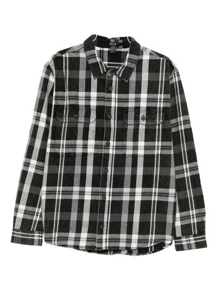  Ksubi Check-pattern Shirt - Black 