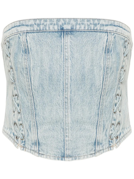  Ksubi Dove Crop Top - Blue 