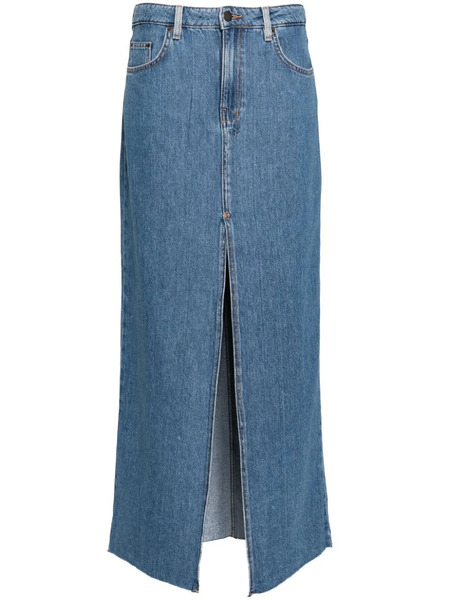  Ksubi Kara Maxi Skirt - Blue 