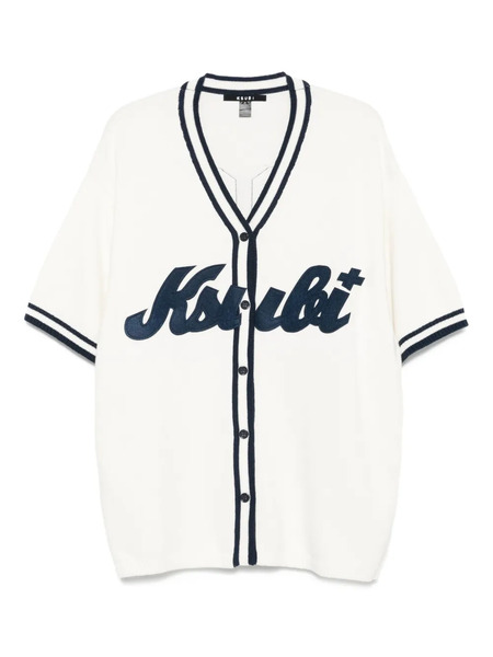  Ksubi Knit Baseball Cardigan - White 