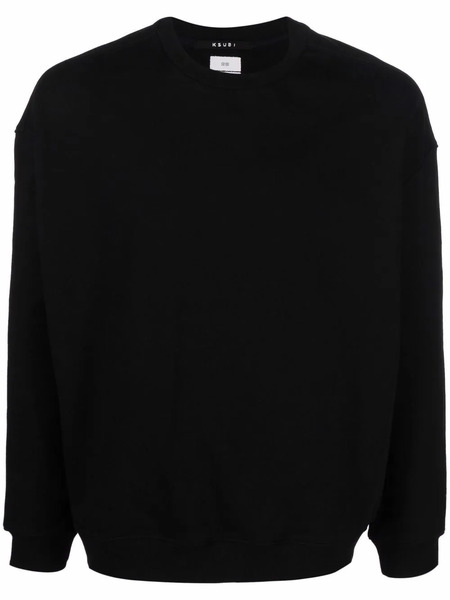  Ksubi Patterned Crew Neck Sweatshirt - Black 