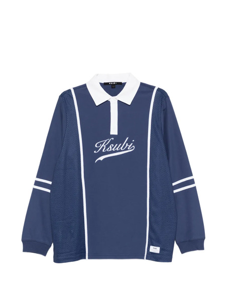  Ksubi Playoff Ls Long-sleeve Polo Shirt - Blue 