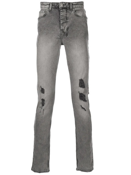  Ksubi Prodigy Distressed Skinny Jeans - Grey 