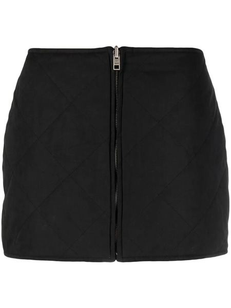  Ksubi Reversible Zip-up Miniskirt - Black 