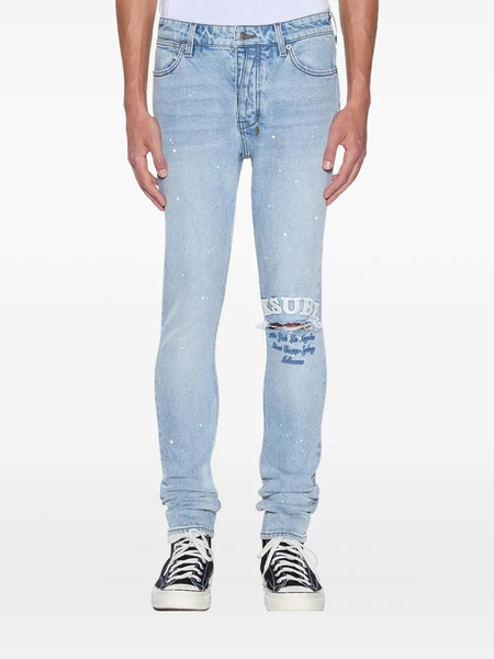  Ksubi Ripped-detail Jeans - Blue 