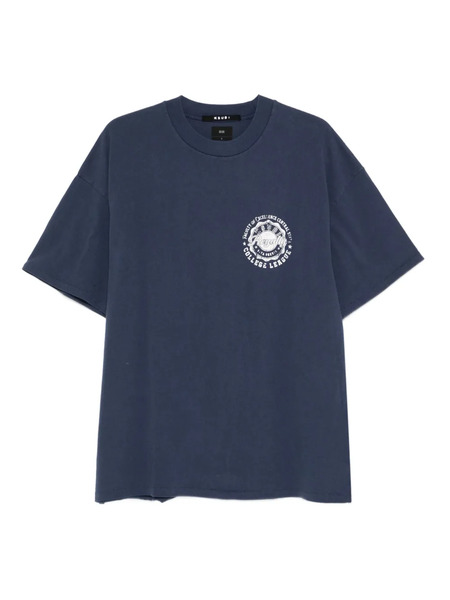  Ksubi Stacks Boyfriend Graphic-print T-shirt - Blue 