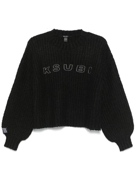  Ksubi The Bookie Knit Sweater - Black 