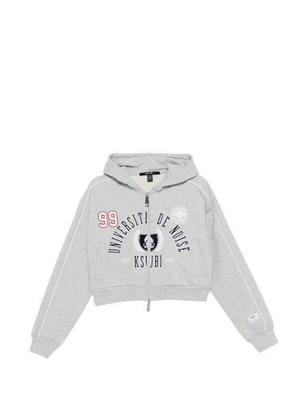  Ksubi Zip-up Hoodie - Grey 