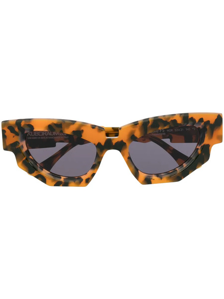  Kuboraum Cat-eye Frame Sunglasses - Brown 