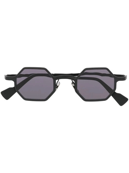 Kuboraum Geometric-frame Tinted Sunglasses - Black 