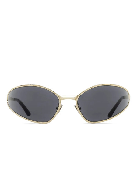  Kuboraum Geometric-framed Sunglasses - Gold 