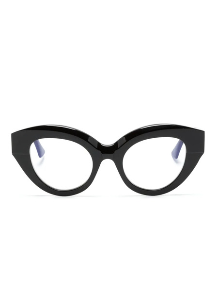  Kuboraum K35 Cat Eye-frame Glasses - Black 