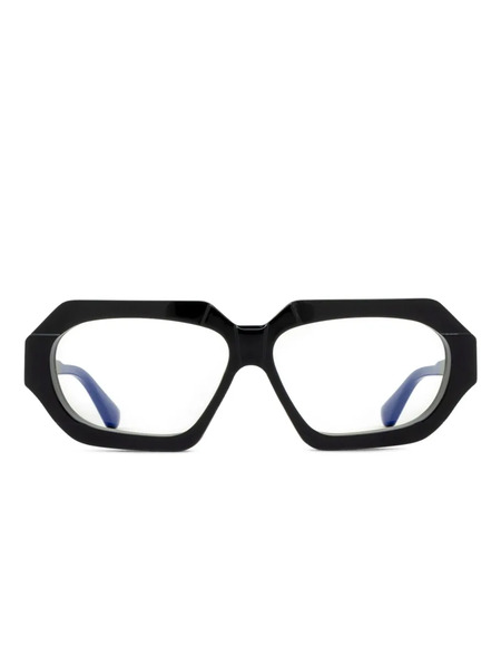  Kuboraum K42 Geometric-frame Glasses - Black 