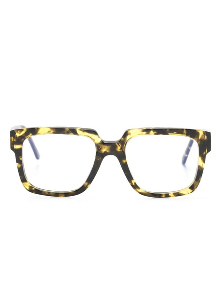  Kuboraum K3 Square-frame Glasses - Yellow 