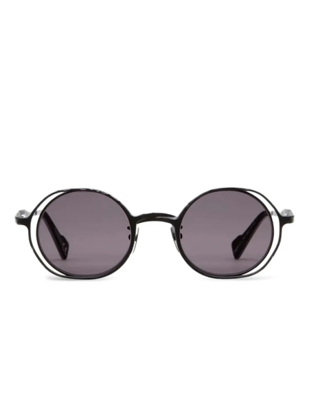  Kuboraum Mask H10 Round-frame Sunglasses - Black 