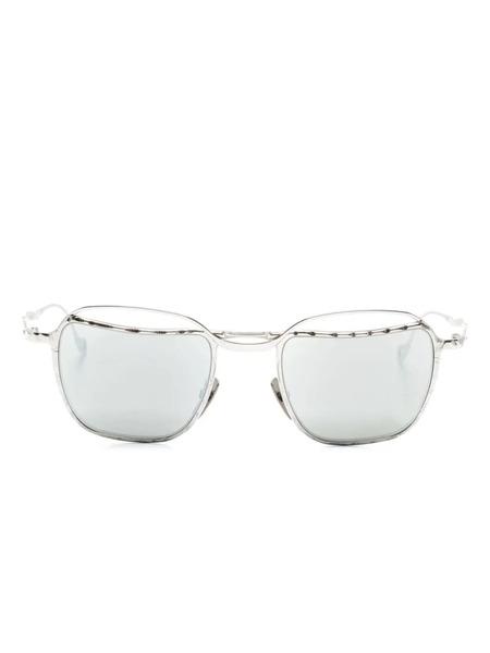  Kuboraum Mask H71 Square-frame Sunglasses - Silver 