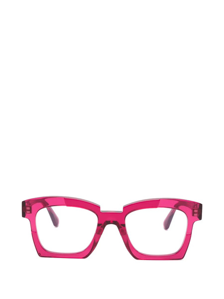  Kuboraum Maske Geometric Frame Glasses - Pink 