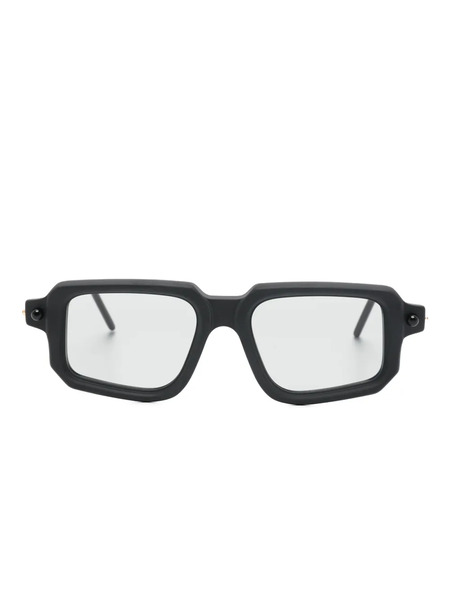  Kuboraum Maske P23 Rectangle-frame Sunglasses - Black 
