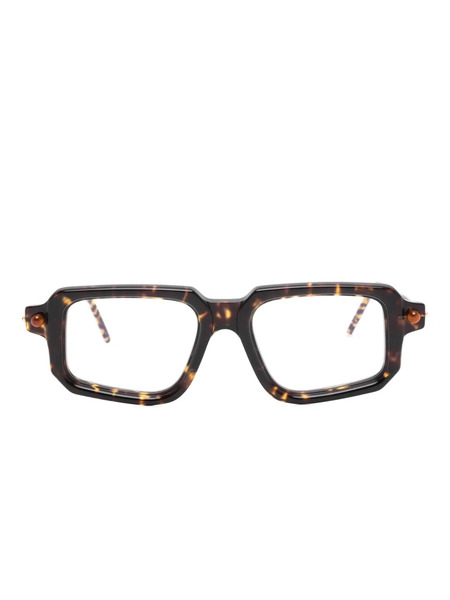  Kuboraum Maske P23 Square-frame Glasses - Brown 