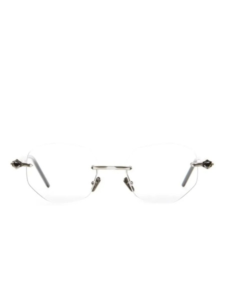  Kuboraum P62 Glasses - Silver 