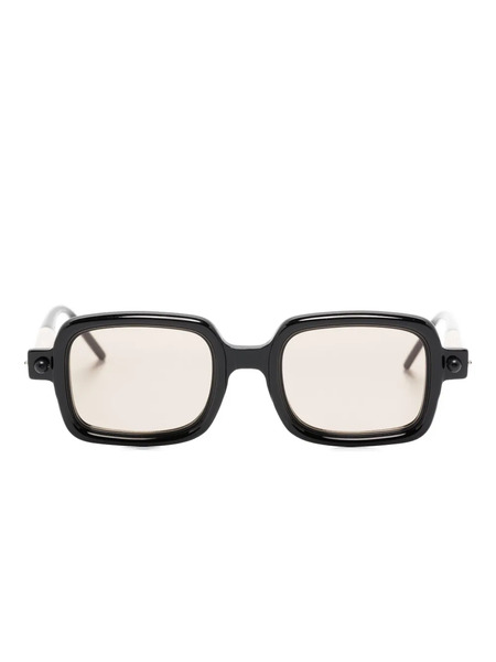  Kuboraum Rectangle-frame Sunglasses - Brown 