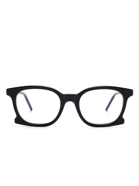  Kuboraum Rectangular-frame Glasses - Black 