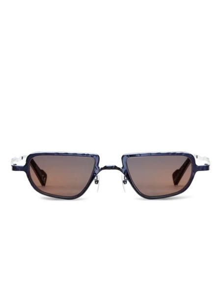  Kuboraum Z28 Geometric-frame Sunglasses - Grey 