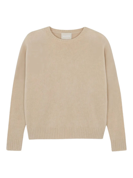  Kujten Crew-neck Cashmere Sweater - Neutrals 