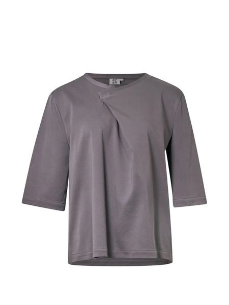  Kumann Yhj Ponte Front T-shirt - Grey 