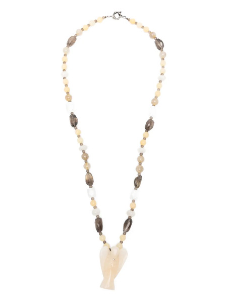  Kundo Beaded Necklace - Silver 