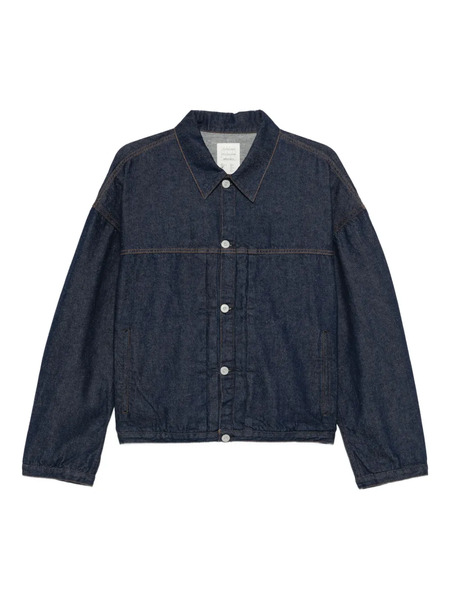  Kuro Dense Button-fastening Denim Jacket - Blue 