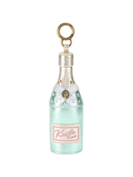  Kurt Geiger London Champagne Bottle Keyrings - Blue 