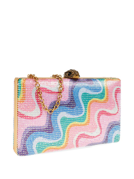  Kurt Geiger London Crystal Kensington Clutch - Pink 