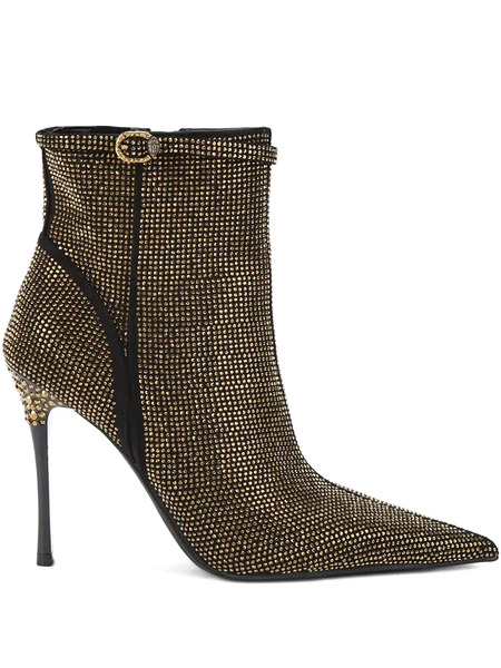  Kurt Geiger London Embellished Heeled Boots - Black 